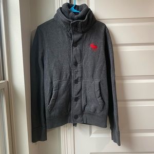 Grey Abercrombie jacket